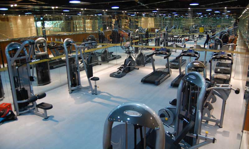 健身房pvc91免费视频下载膠效果圖 健身房地麵鋪pvc91免费视频下载膠注意事項